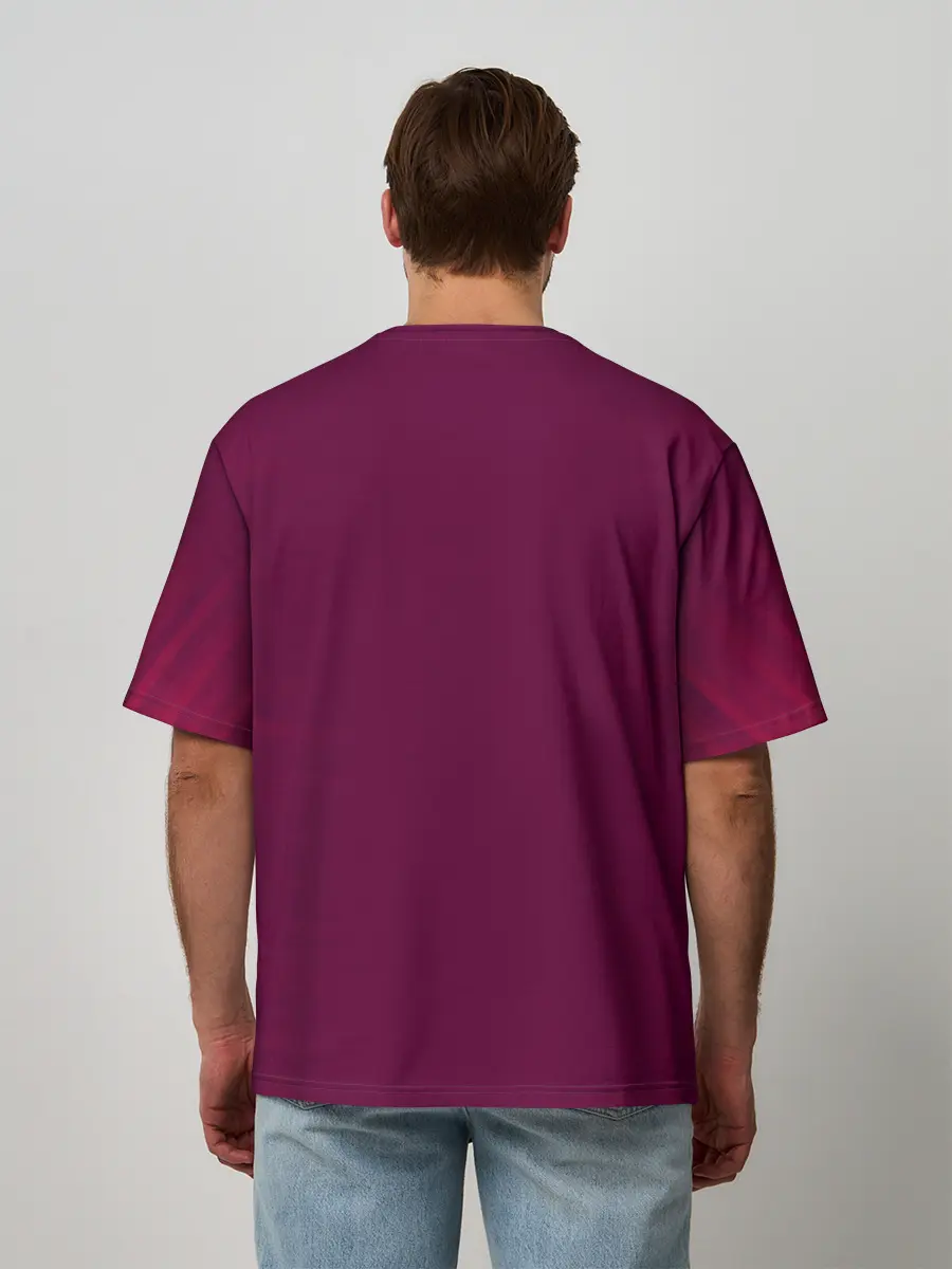 Мужская футболка оверсайз / CyberRat 2077|КиберКрыс 2077