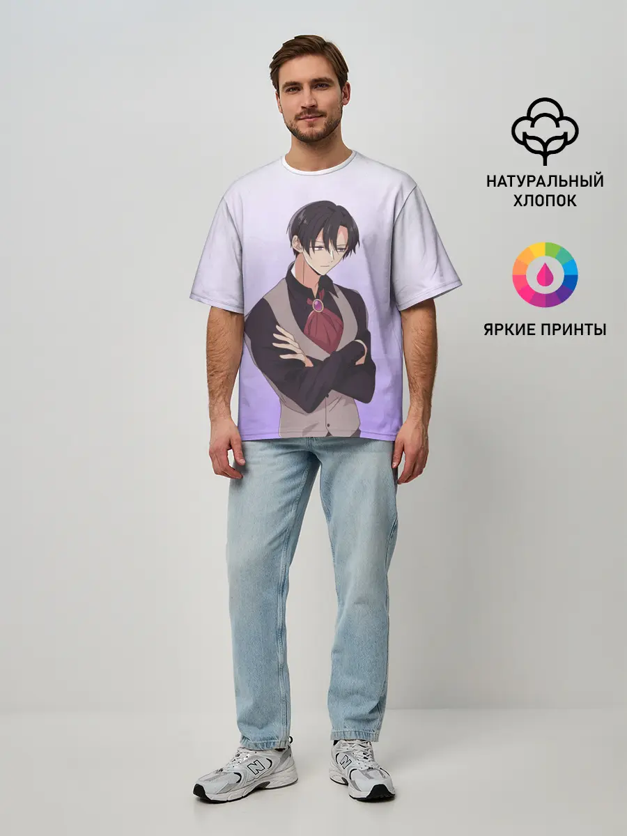 Мужская футболка оверсайз / Артэ Варгот