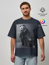 Мужская футболка оверсайз / PANDA