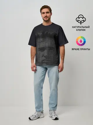 Мужская футболка оверсайз / As We Can Billy