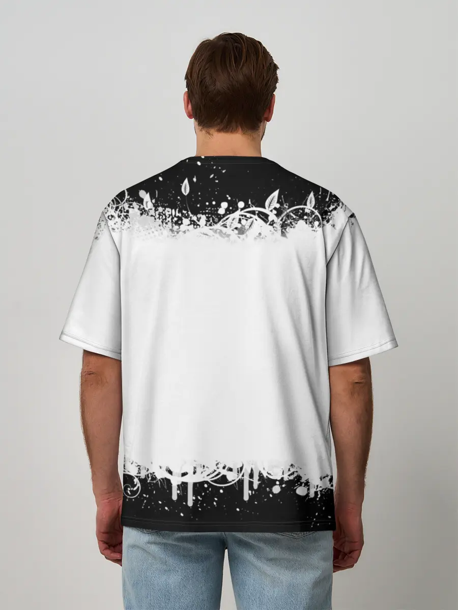 Мужская футболка оверсайз / Повеяло юностью