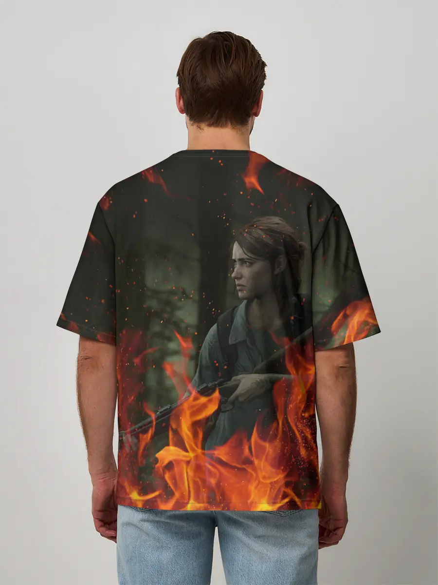 Мужская футболка оверсайз / THE LAST OF US 2