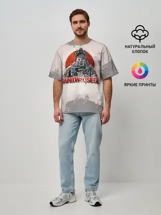 Мужская футболка оверсайз / Rainbow Six: Siege