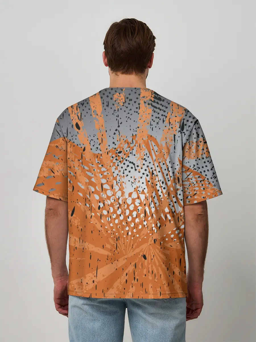 Мужская футболка оверсайз / Microphone