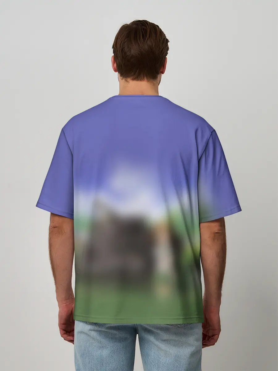 Мужская футболка оверсайз / Девушки и танки | Girls und Panzer