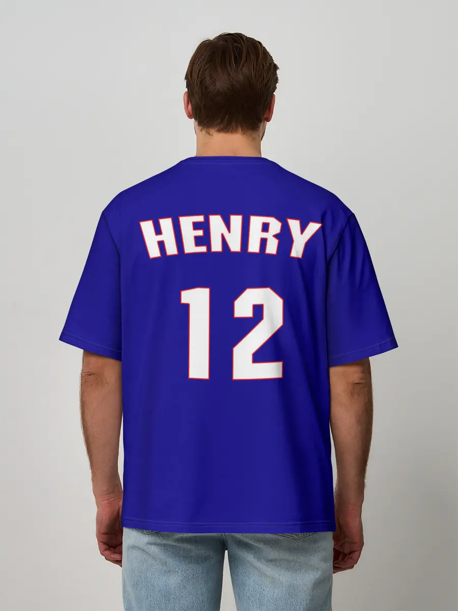 Мужская футболка оверсайз / Форма франции