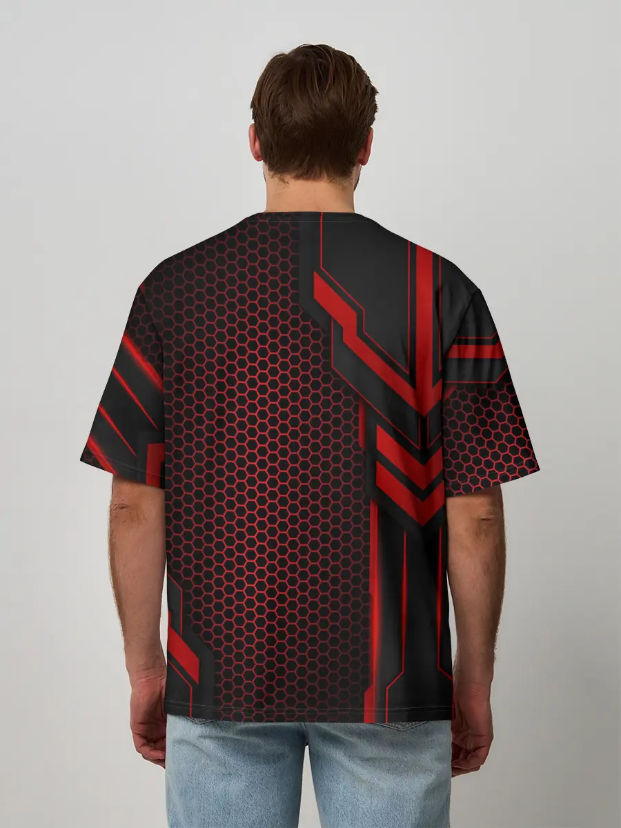 Мужская футболка оверсайз / СТАЛЬНАЯ БРОНЯ | STEEL ARMOR