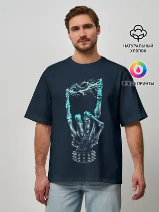 Мужская футболка оверсайз / Rock