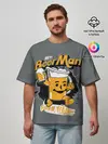 Мужская футболка оверсайз / BEER MAN