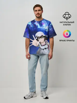 Мужская футболка оверсайз / Маюри Шиина