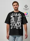 Мужская футболка оверсайз / Символы