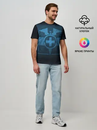 Мужская базовая футболка / R6S DOC