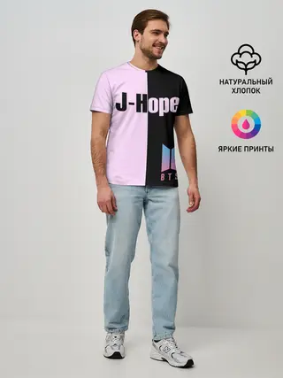 Мужская базовая футболка / BTS J-hope