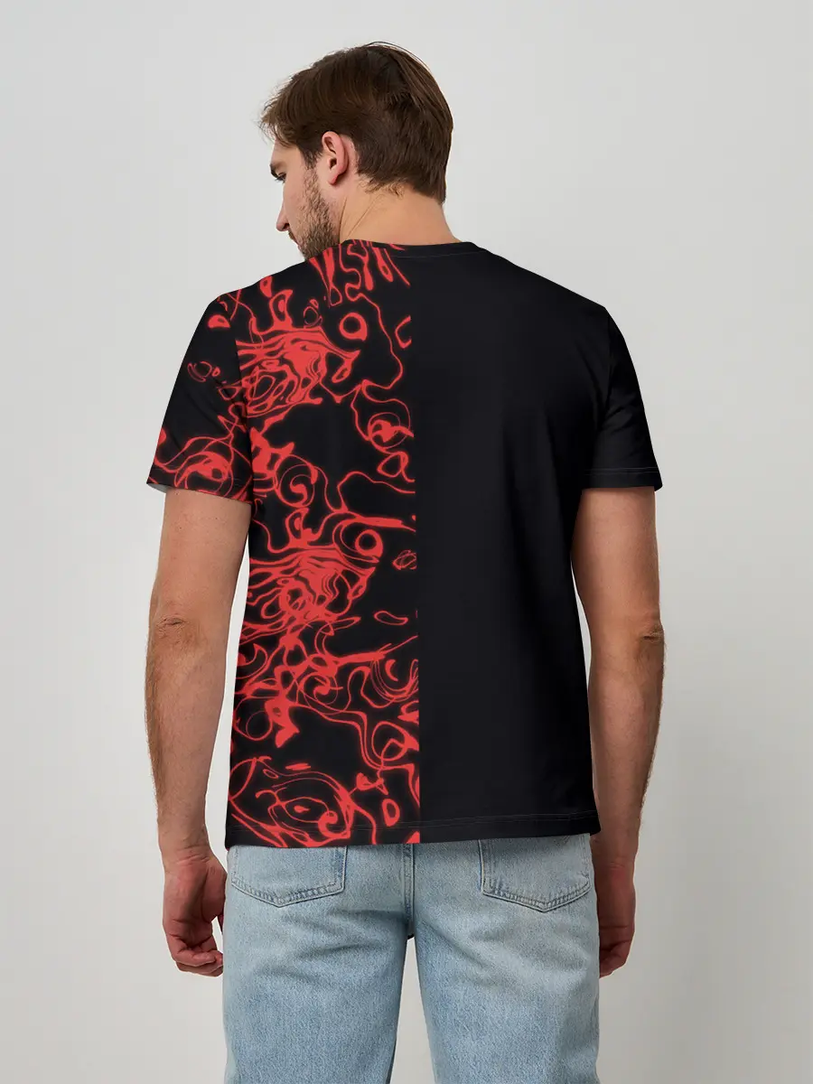 Мужская базовая футболка / Cyberpunk 2077