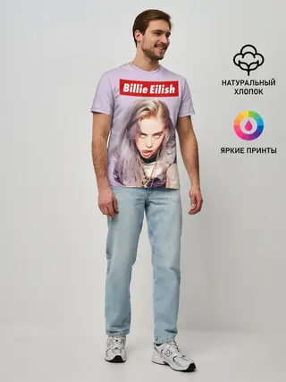 Мужская базовая футболка / Billie Eilish
