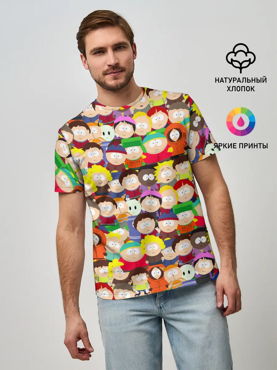 Мужская базовая футболка / ЮЖНЫЙ ПАРК | SOUTH PARK