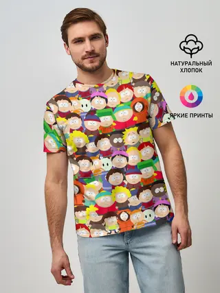 Мужская базовая футболка / ЮЖНЫЙ ПАРК | SOUTH PARK