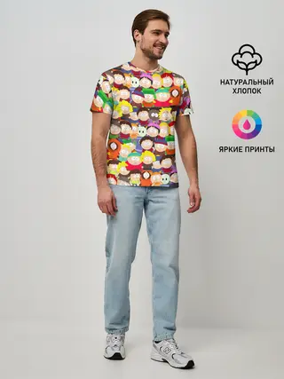 Мужская базовая футболка / ЮЖНЫЙ ПАРК | SOUTH PARK