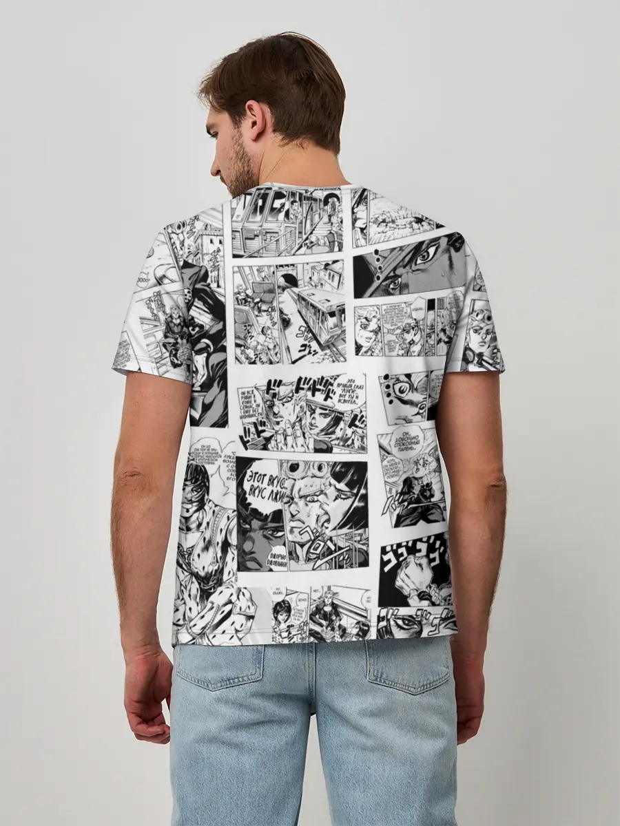 Мужская базовая футболка / JoJo no Kimyou na Bouken