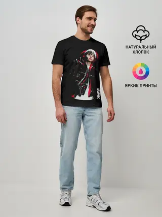 Мужская базовая футболка / BTS