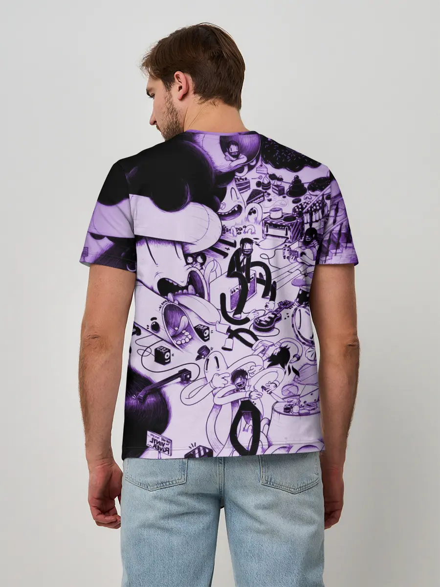 Мужская базовая футболка / HARD MULT | Мульт