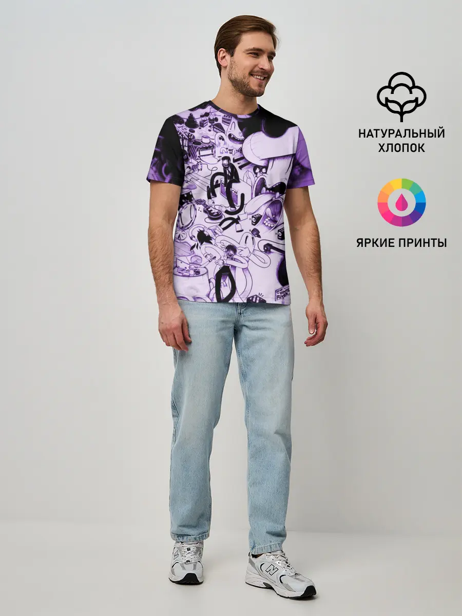Мужская базовая футболка / HARD MULT | Мульт