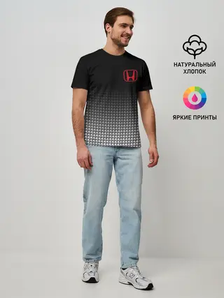 Мужская базовая футболка / HONDA SPORT