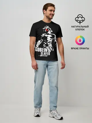 Мужская базовая футболка / Goblin Slayer 4