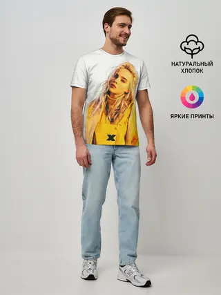 Мужская базовая футболка / BILLIE EILISH