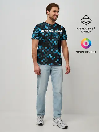 Мужская базовая футболка / Depeche Mode