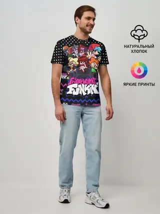 Мужская базовая футболка / FRIDAY NIGHT FUNKIN