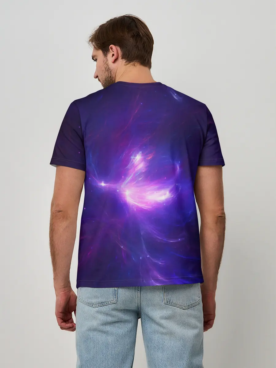 Мужская базовая футболка / Абстракция