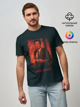 Мужская базовая футболка / Купер