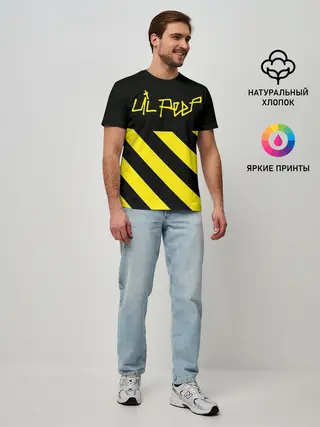 Мужская базовая футболка / Lil Peep