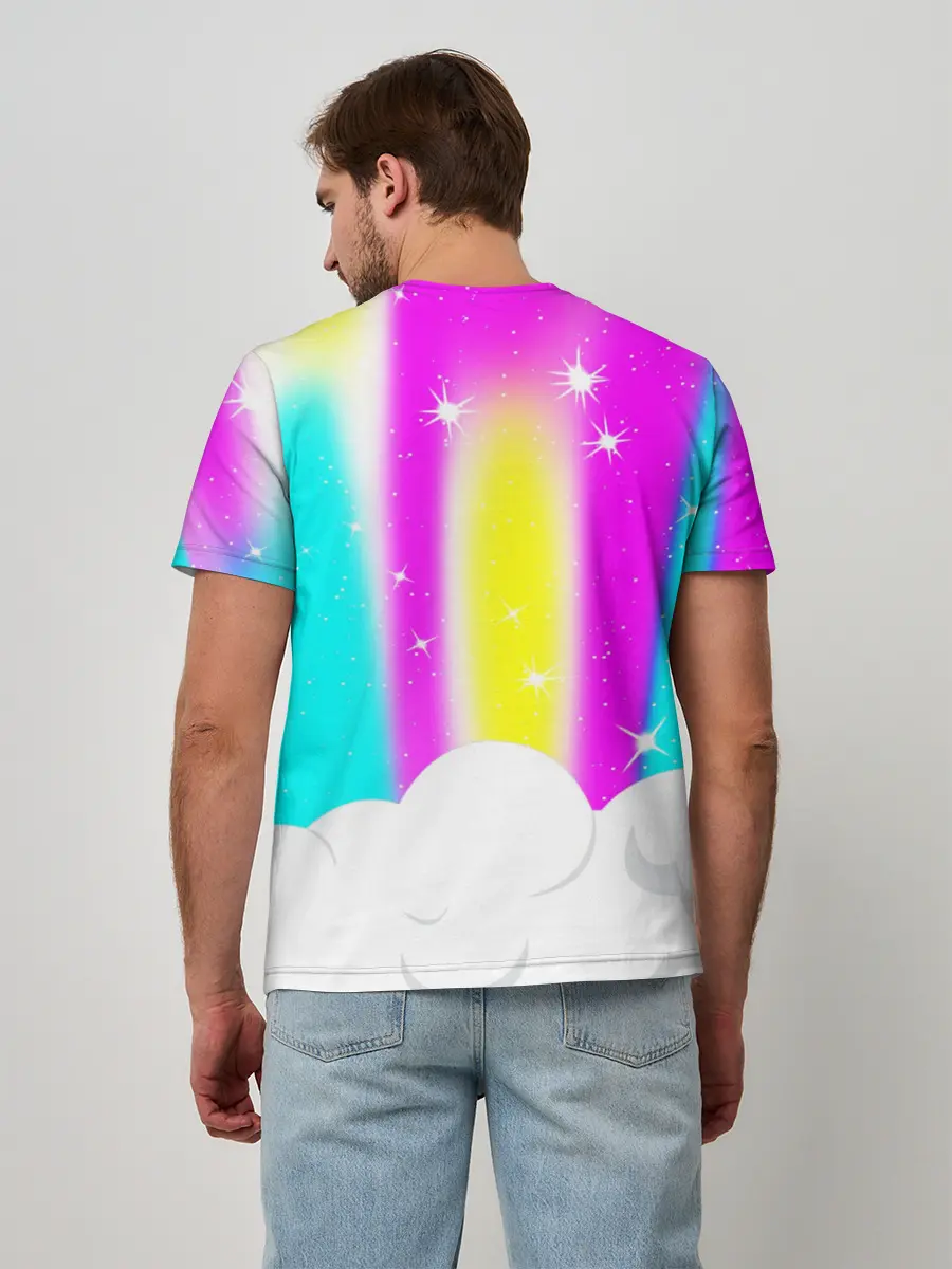 Мужская базовая футболка / AMONG US UNICORN