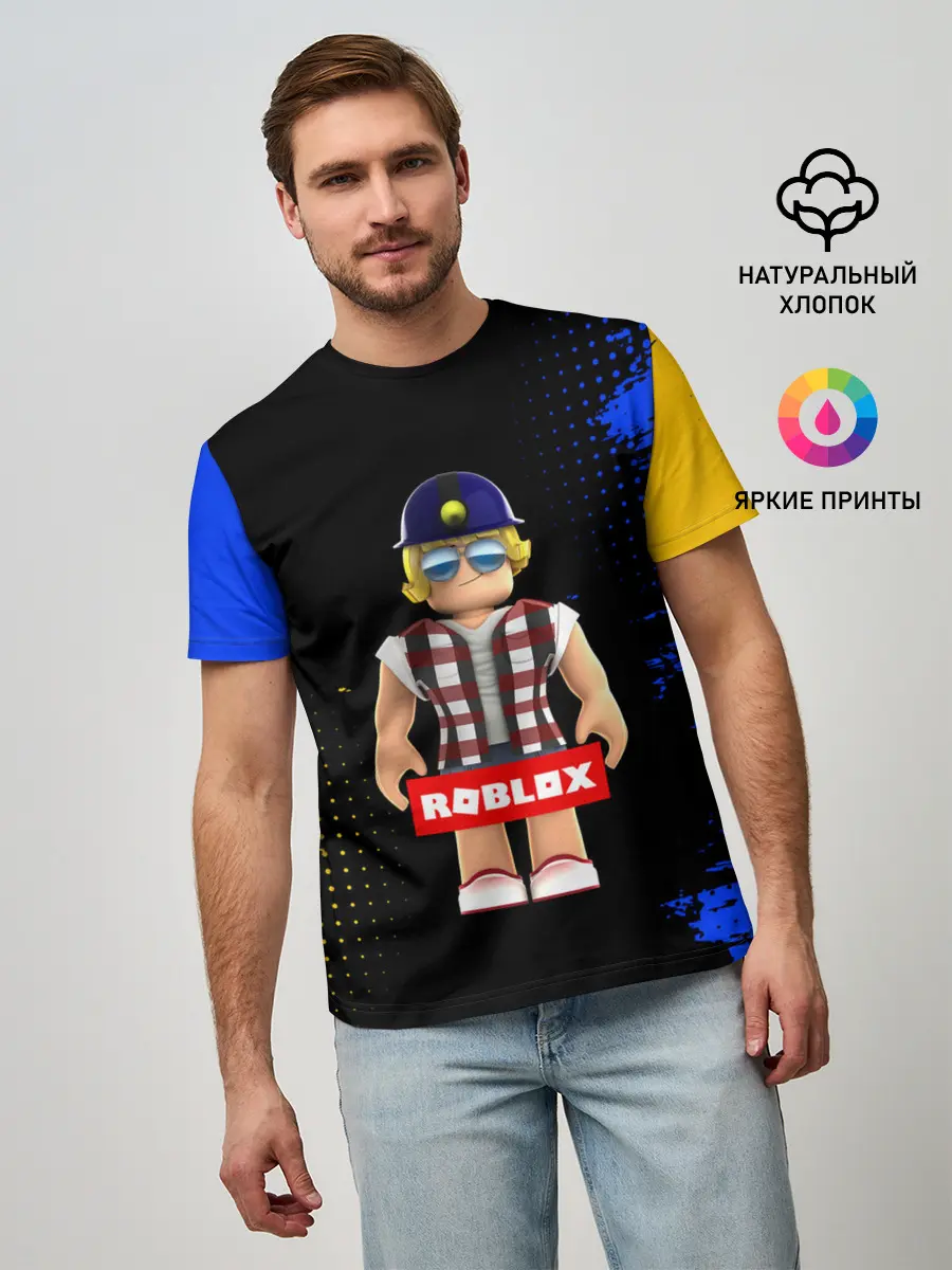 Мужская базовая футболка / ROBLOX | РОБЛОКС