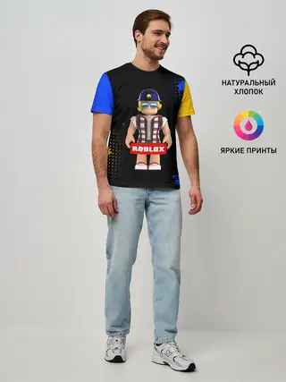 Мужская базовая футболка / ROBLOX | РОБЛОКС