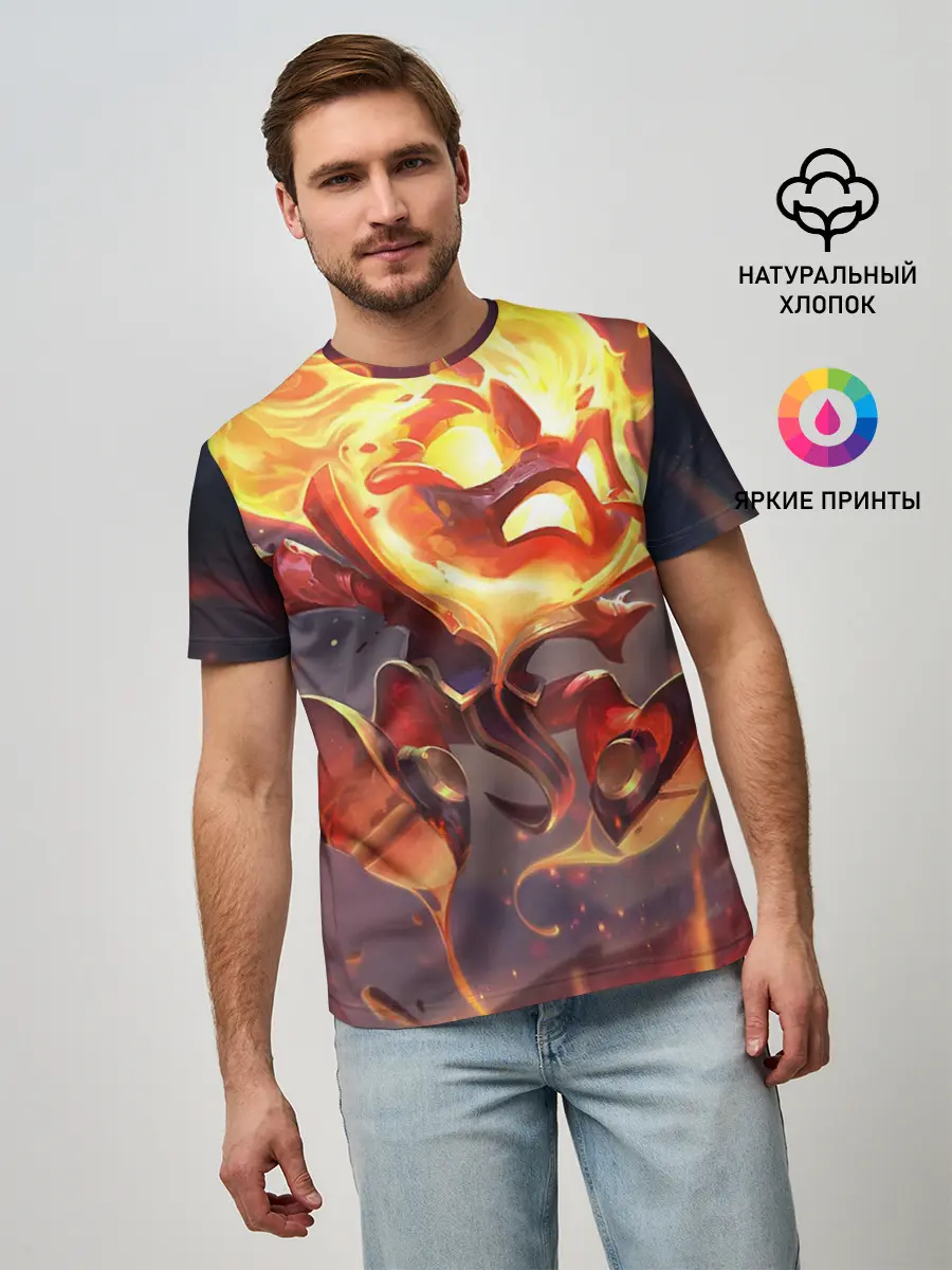 Мужская базовая футболка / League Of Legends