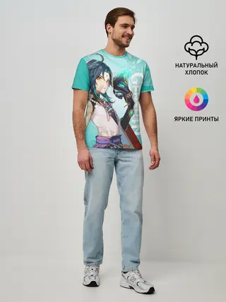Мужская базовая футболка / GENSHIN IMPACT, СЯО