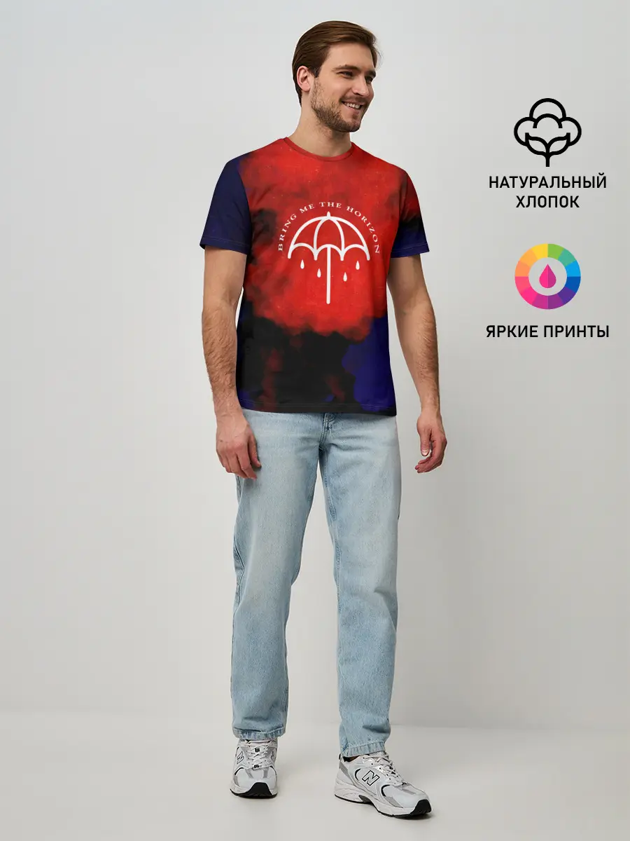 Мужская базовая футболка / Bring Me the Horizon