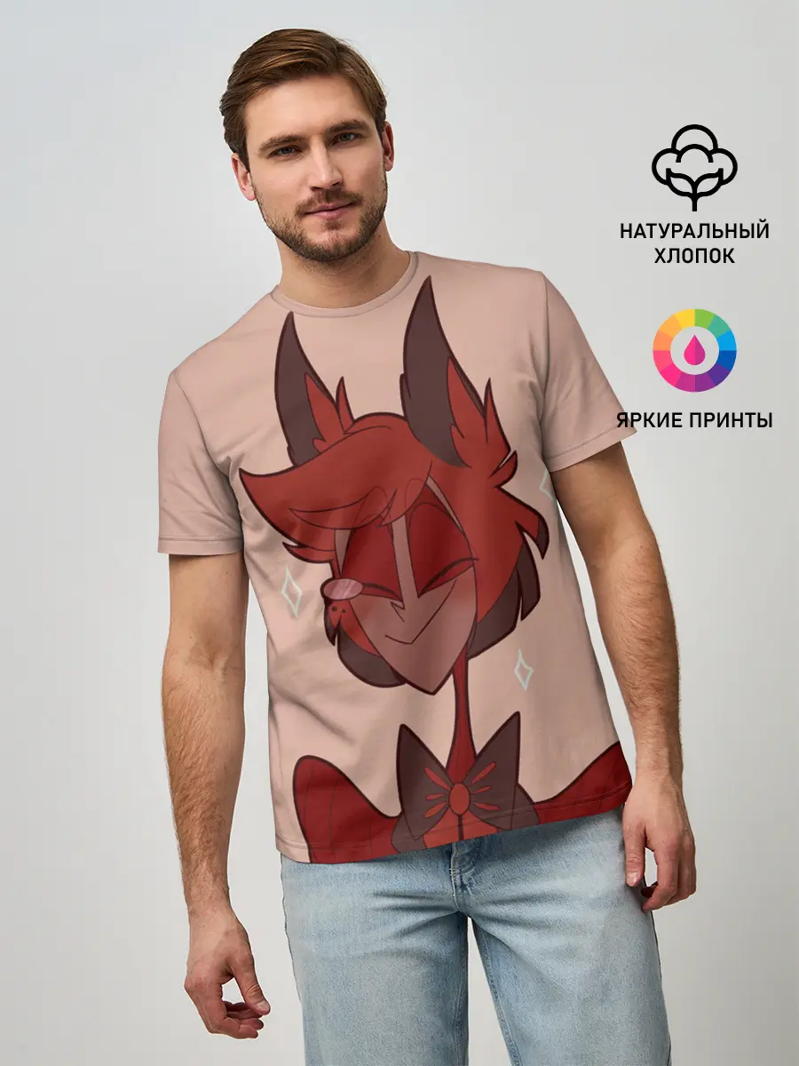 Мужская базовая футболка / Отель Хазбин