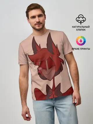 Мужская базовая футболка / Отель Хазбин