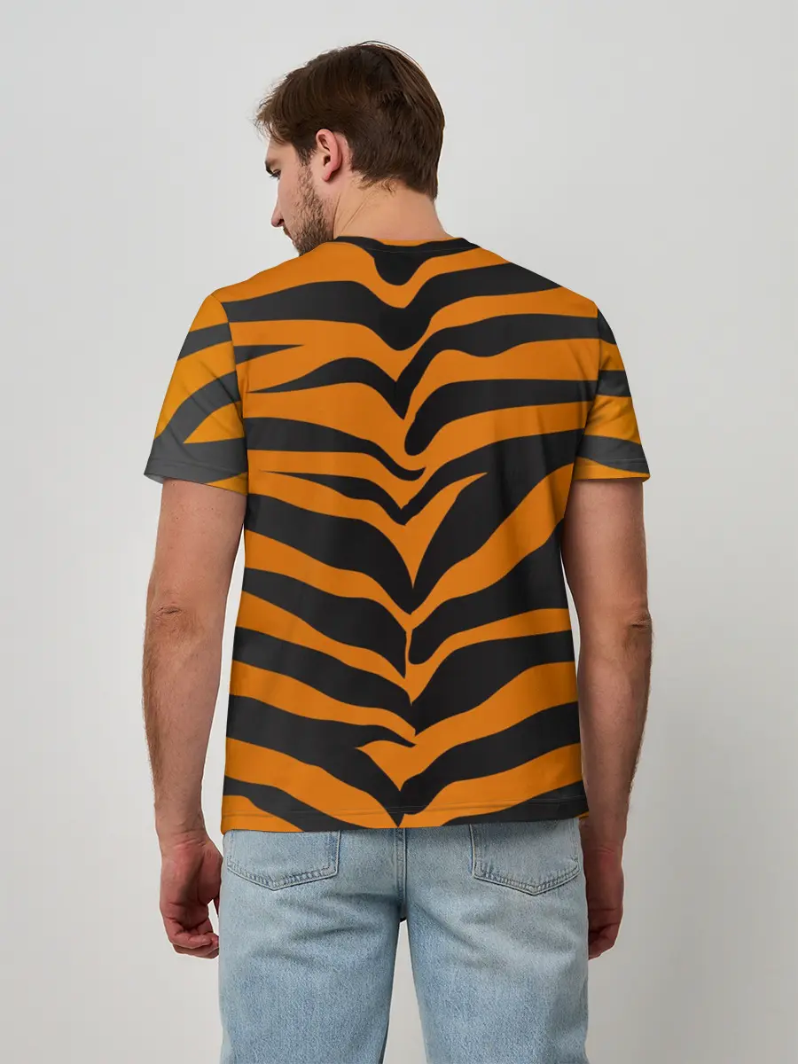 Мужская базовая футболка / Тигр