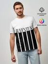 Мужская базовая футболка / Juventus | Tee Black and White