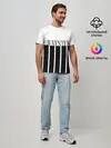 Мужская базовая футболка / Juventus | Tee Black and White