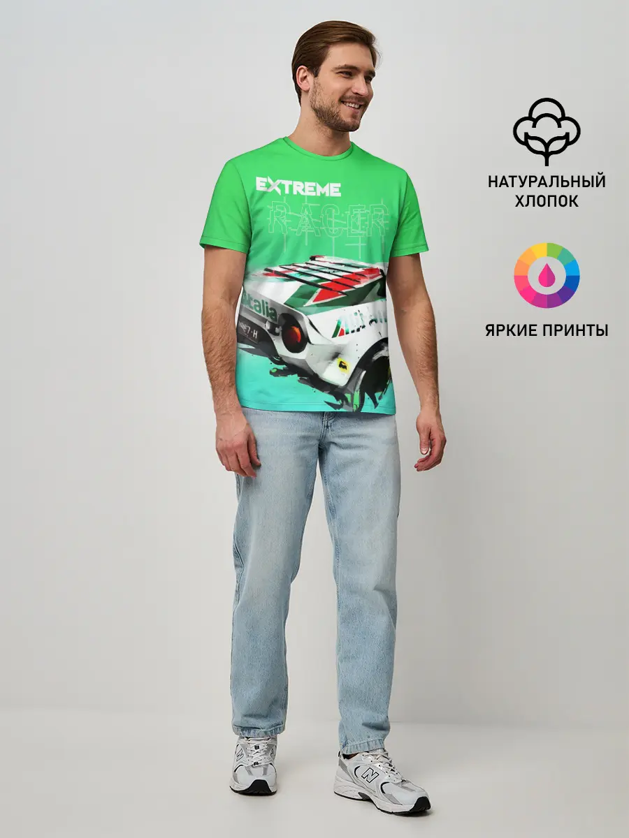 Мужская базовая футболка / Extrime Racer