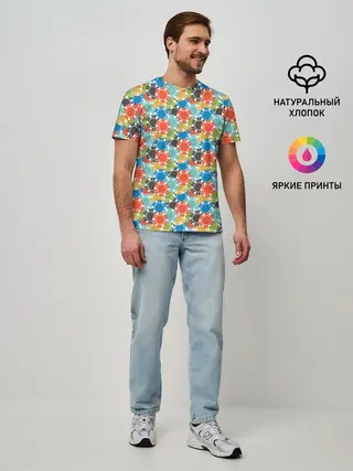 Мужская базовая футболка / Фишки