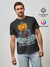 Мужская базовая футболка / Halloween party