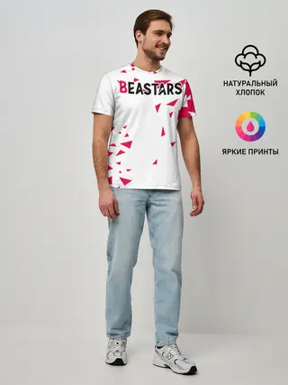 Мужская базовая футболка / Beastars треугольники