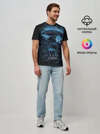 Мужская базовая футболка / ЧУЖОЙ